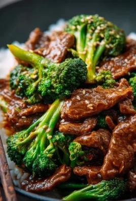 Chinese Beef and Broccoli (牛肉炒西兰花)