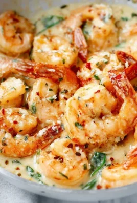 Creamy Garlic Shrimp (15 mins)
