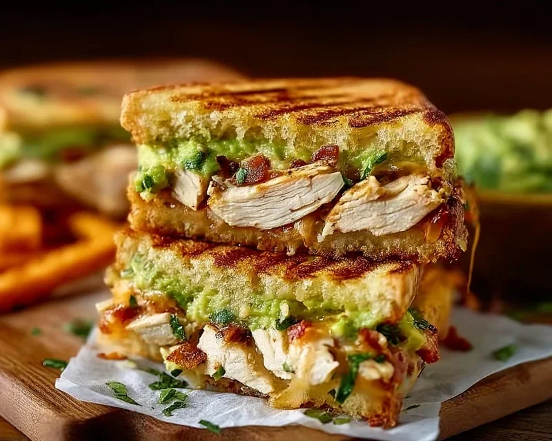 Chicken Avocado Melt Sandwich