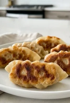 Chicken Potstickers (Pan Fried Dumplings)