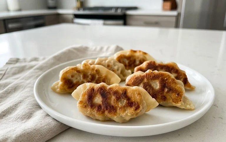 Chicken Potstickers (Pan Fried Dumplings)