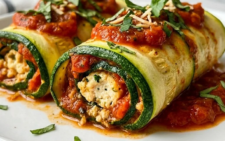 Vegan Zucchini Rollatini