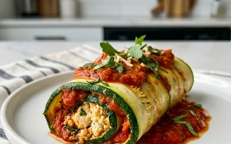 Vegan Zucchini Rollatini