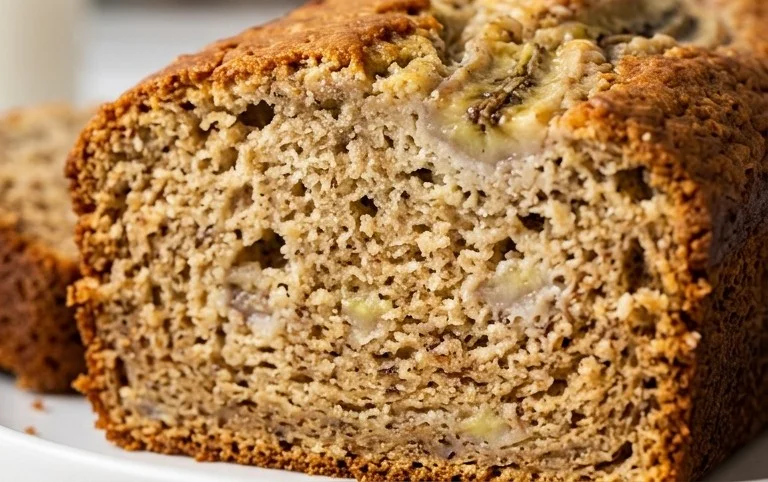 Cottage Cheese Banana Bread