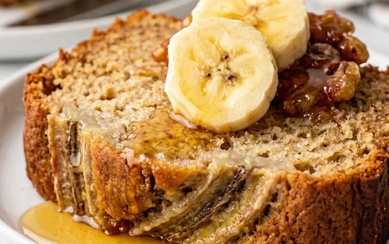 The BEST Honey Vanilla Banana Bread ~ Soft & Fluffy, Easy Recipe