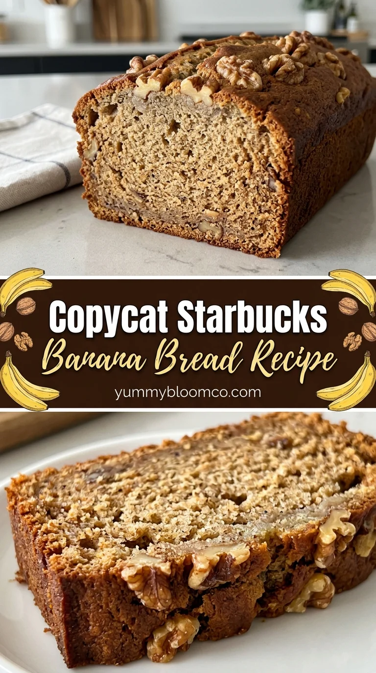 Copycat Starbucks Banana Bread Recipe