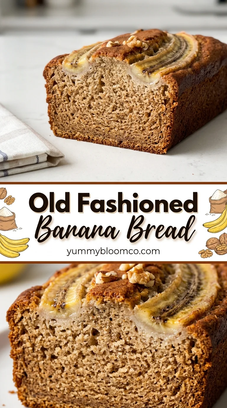 Old Fashioned Banana Bread