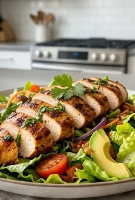 Peruvian Grilled Chicken Salad