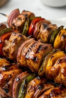 Mexican Barbecue Chicken Skewers