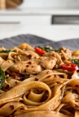 Drunken noodles