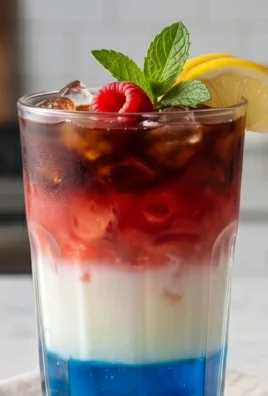 July 4th Layered Drinks Recipe