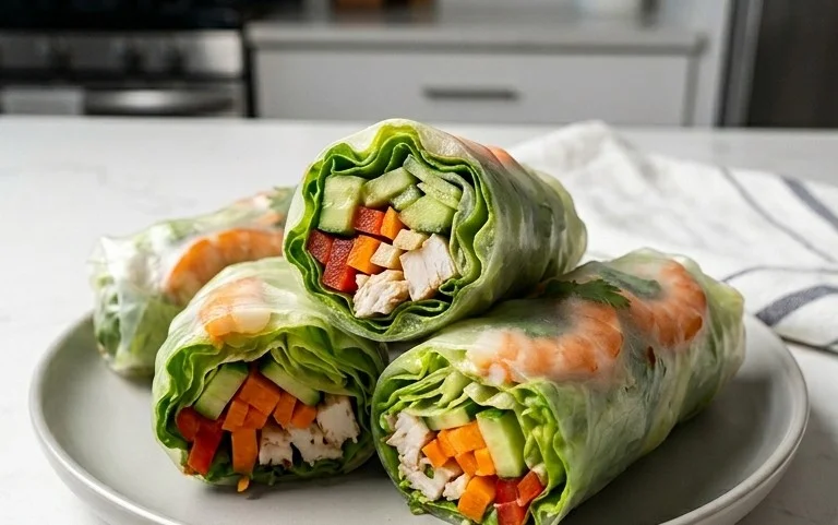 Lettuce Wrap Summer Rolls
