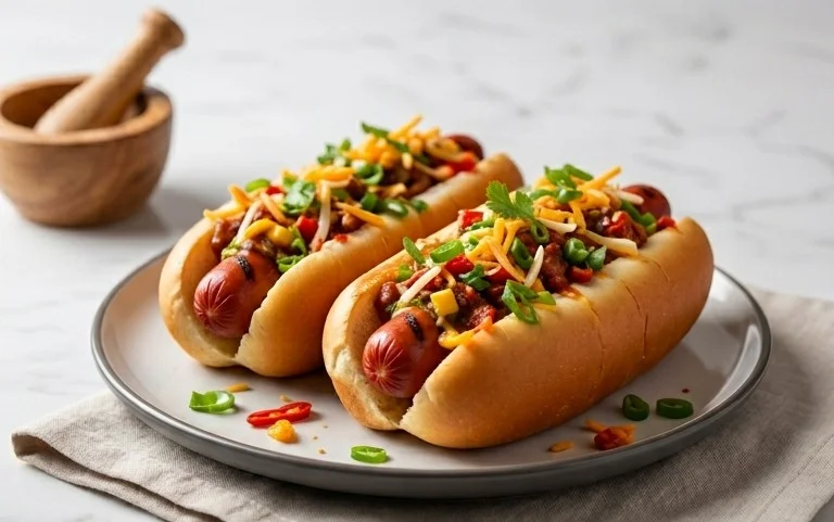 Flavorful Firecracker Hot Dogs