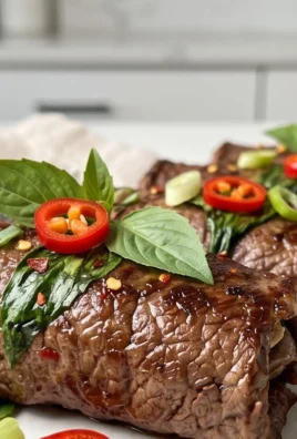 Thai Basil Beef Rolls