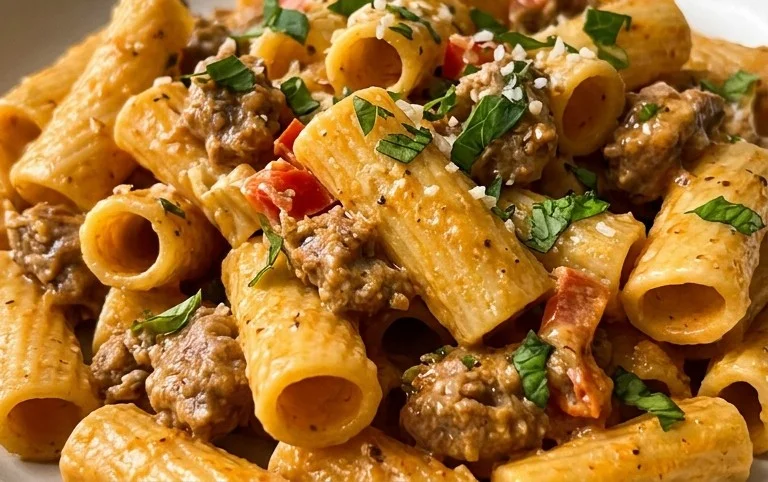 Creamy Sausage Rigatoni (One-Pan, 30-Minute Meal)
