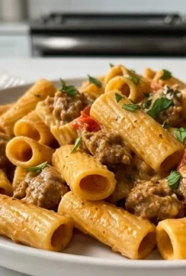 Creamy Sausage Rigatoni (One-Pan, 30-Minute Meal)