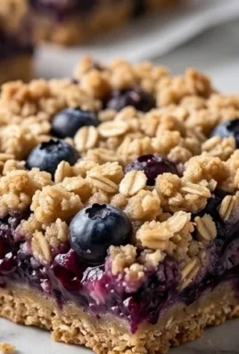 Blueberry Oatmeal Bars