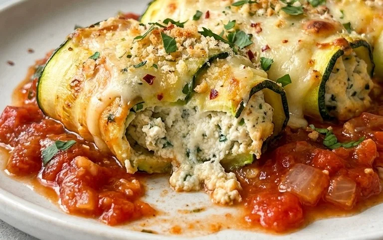 Vegan Zucchini Rollatini