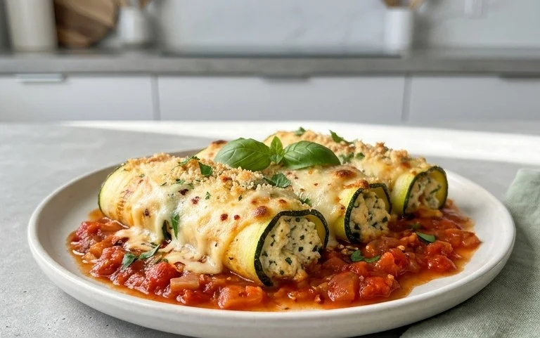 Vegan Zucchini Rollatini