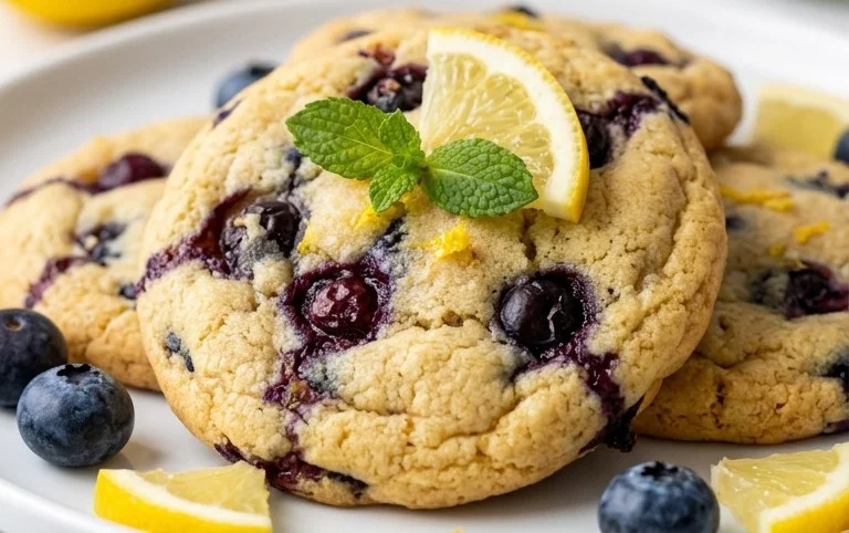 Lemon Blueberry Cookies Recipe