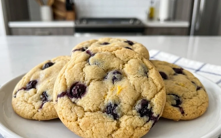 Lemon Blueberry Cookies