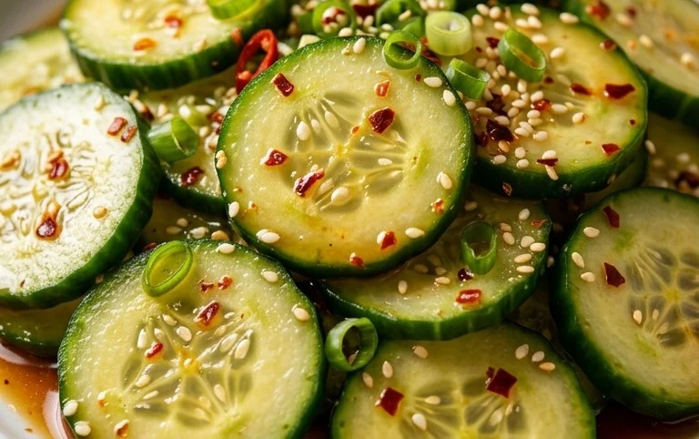 Spicy Asian Cucumber Salad