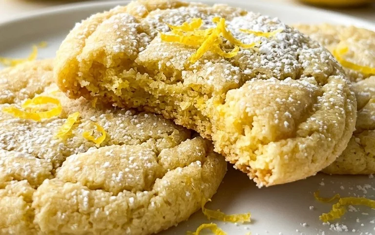 Soft & Chewy Lemon Cookies