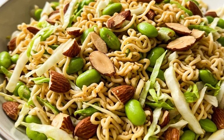 Crunchy Asian Ramen Noodle Salad Recipe