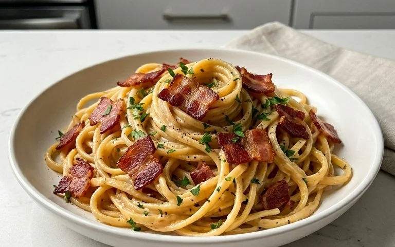 Beef Bacon Pasta