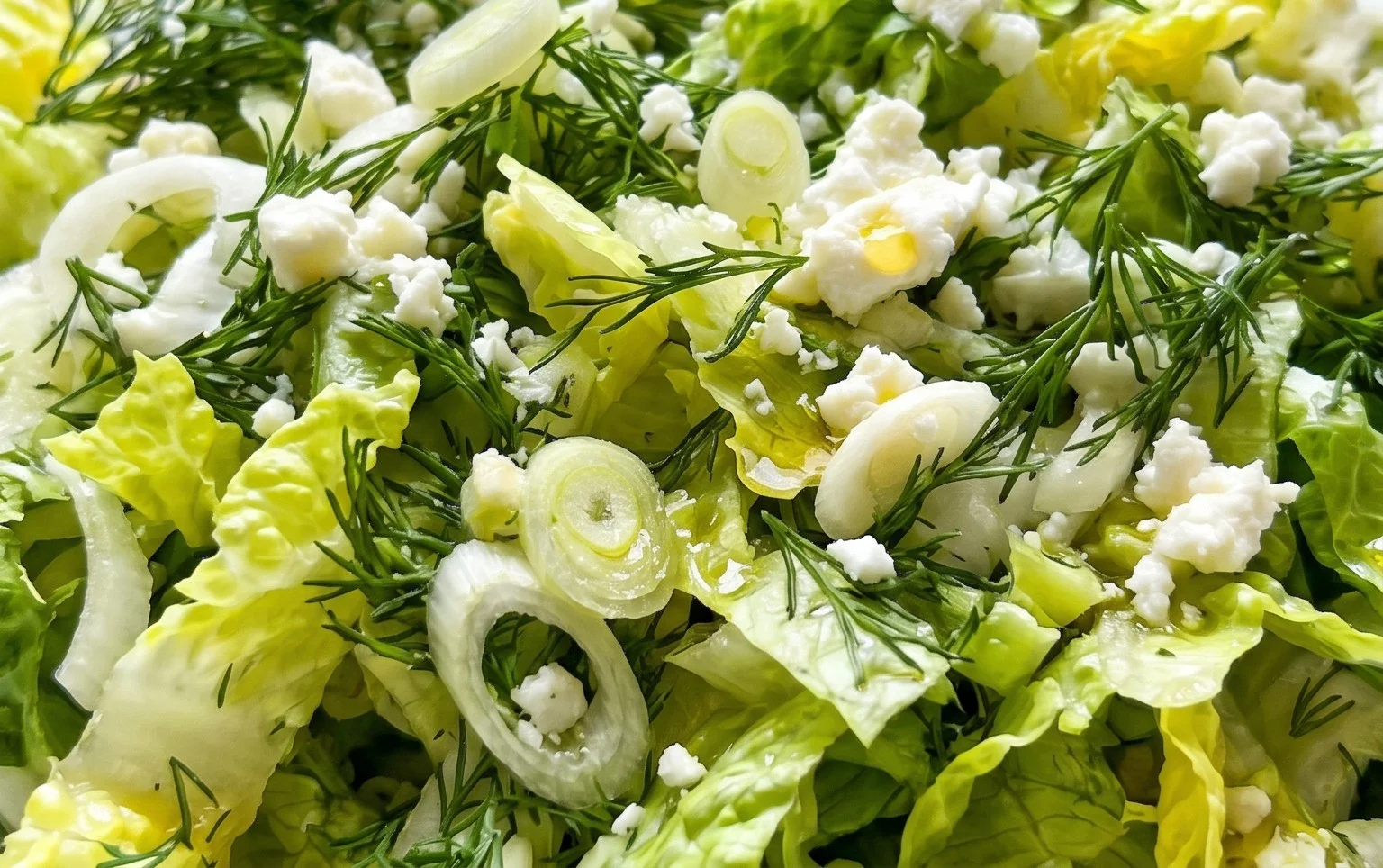 Maroulosalata (Greek Lettuce Salad)
