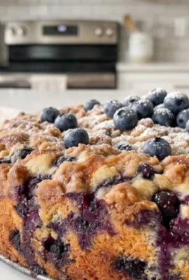 Nova Scotia Blueberry Cream Cake