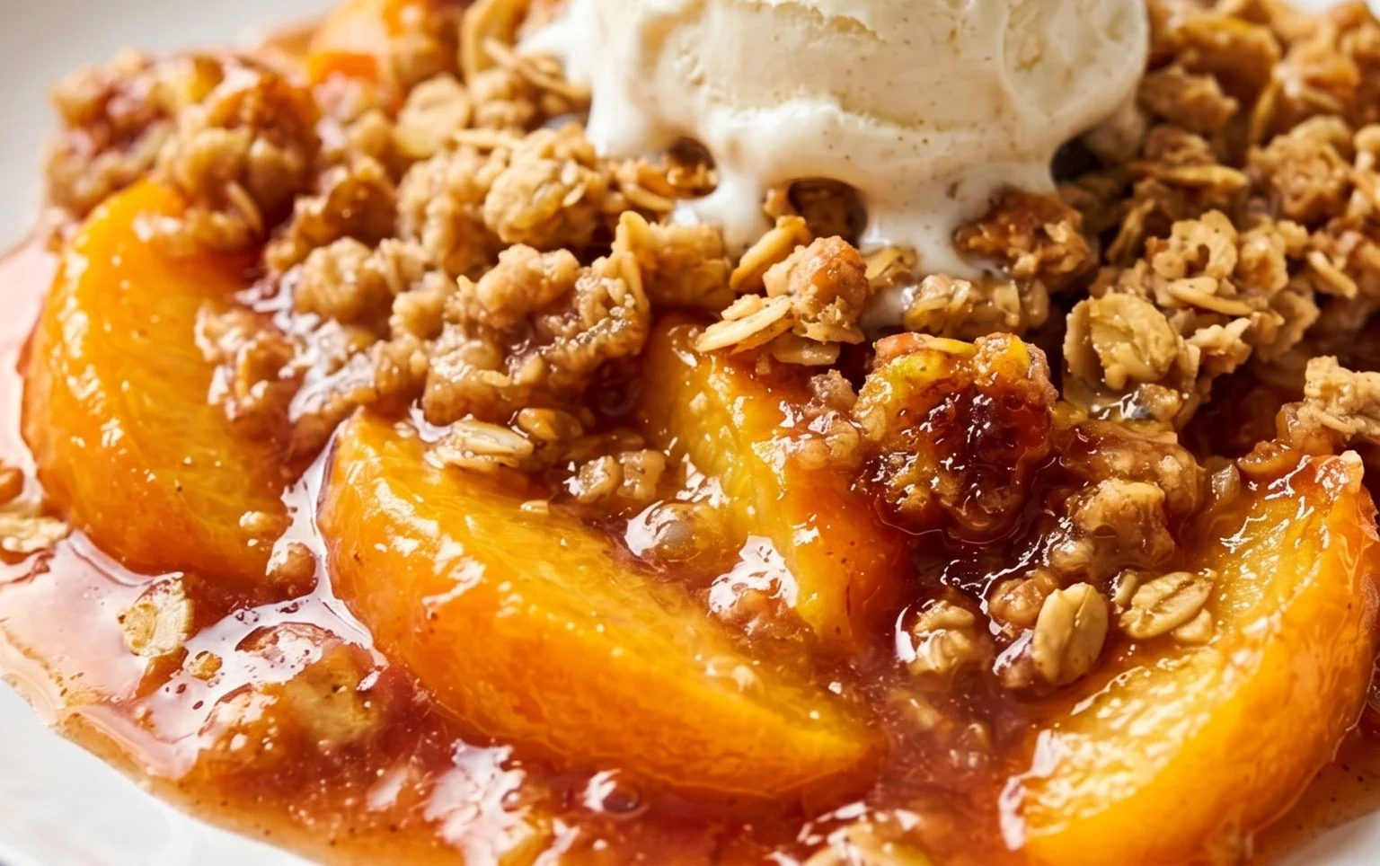 Peach Crisp