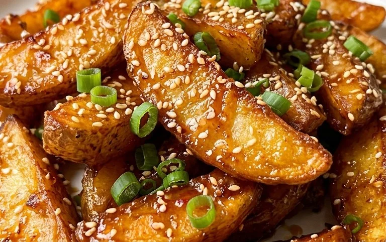 Crispy Honey Chilli Potatoes