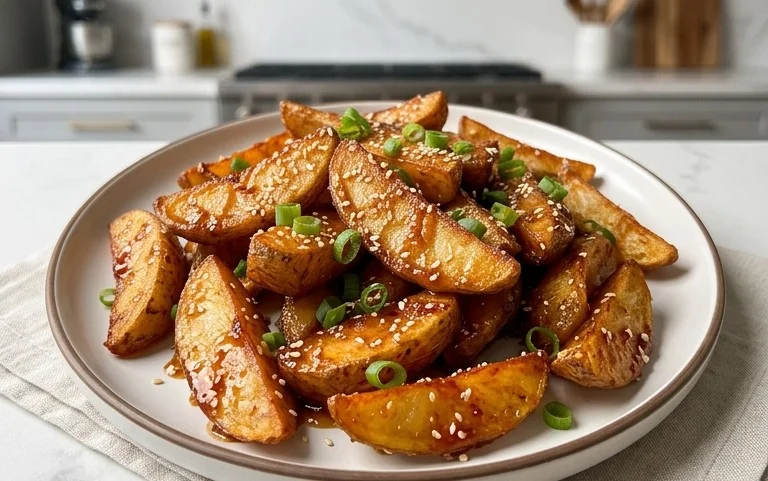 Crispy Honey Chilli Potatoes