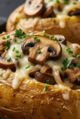 The Ultimate Stuffed Baked Potatoes with Mushrooms