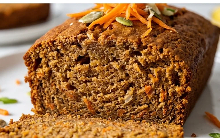 Dairy Free Carrot Cake Banana Bread