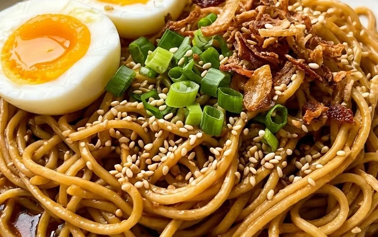 Easy Saucy Ramen Noodles