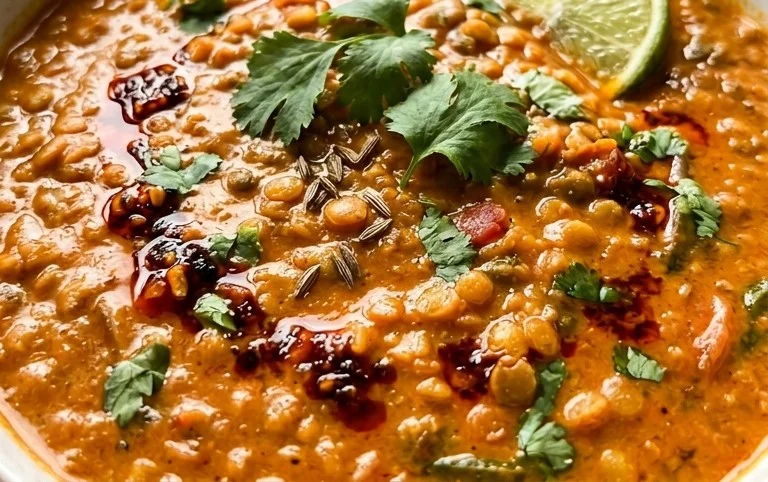 Spicy Red Lentil Curry