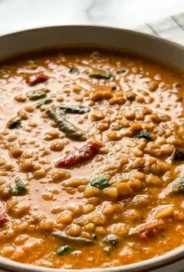 Spicy Red Lentil Curry