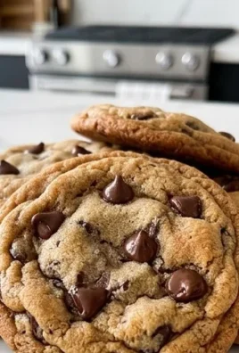 Crispy and Chewy Chocolate Chip Cookies