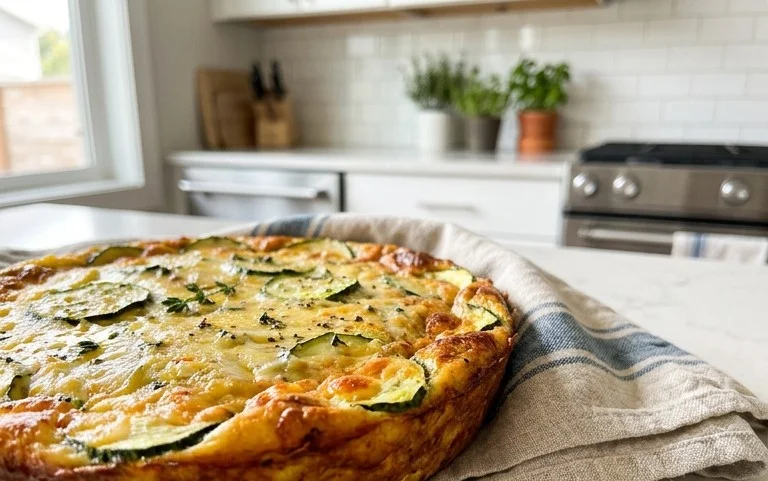 Crustless Zucchini Quiche
