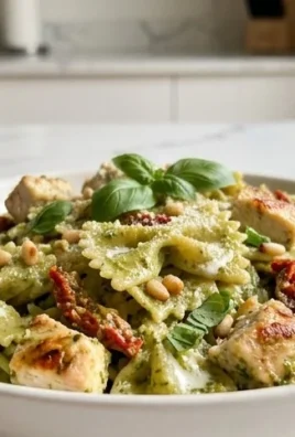 Creamy Chicken Pesto Pasta