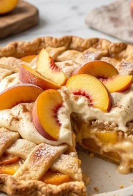 Peaches and Cream Pie
