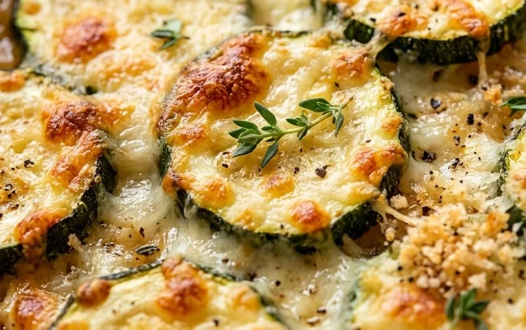 Baked Zucchini and Cheese