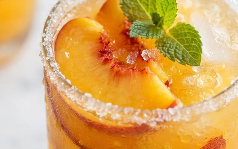 Refreshing Peach Lemonade