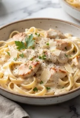 Low Calorie Chicken Alfredo