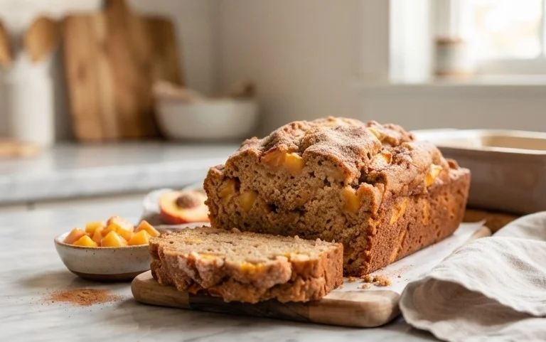 Spiced Peach Bread