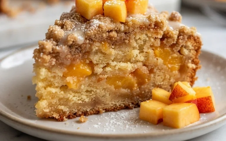 Peach Cobbler Pound Cake