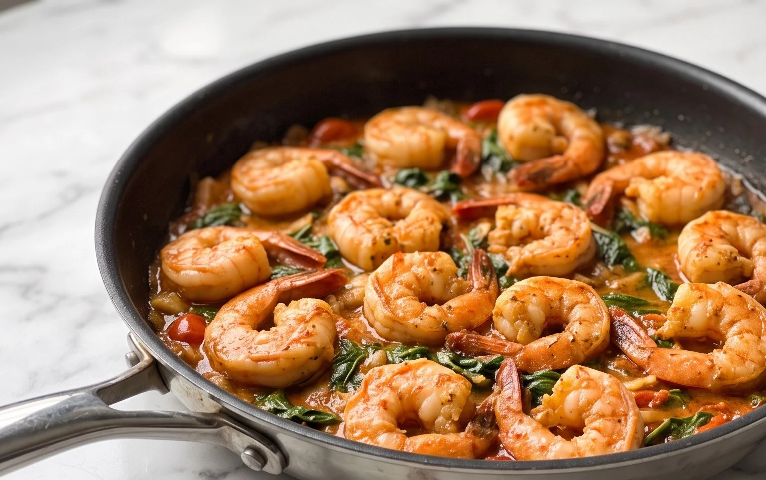 Tuscan Shrimp (One-Pan, 30-Minute Dinner)