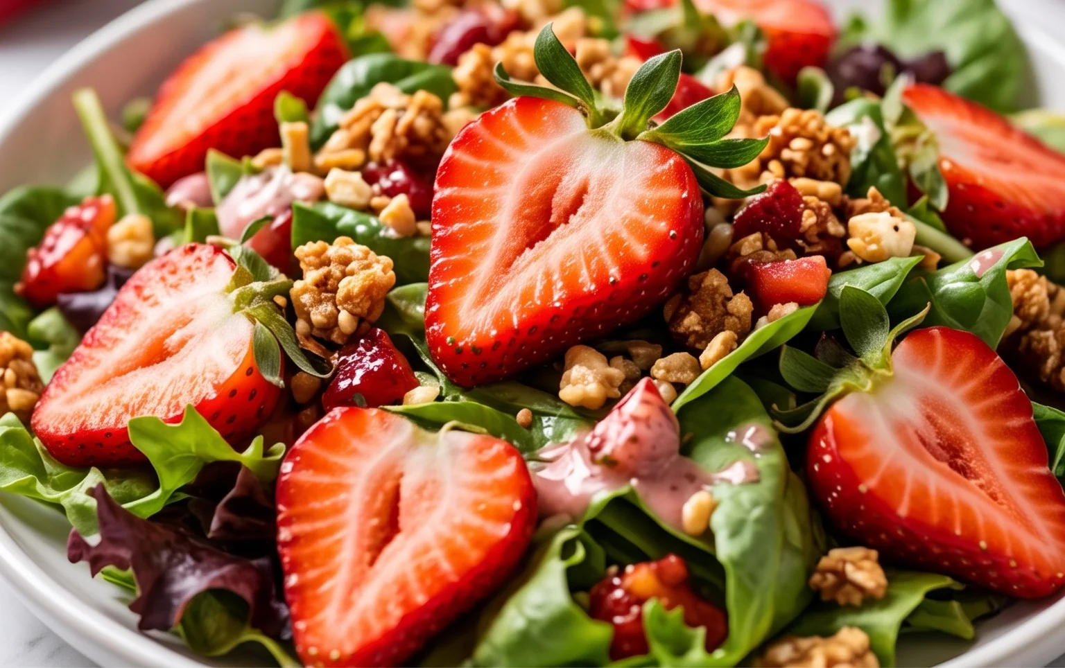 Strawberry Crunch Salad